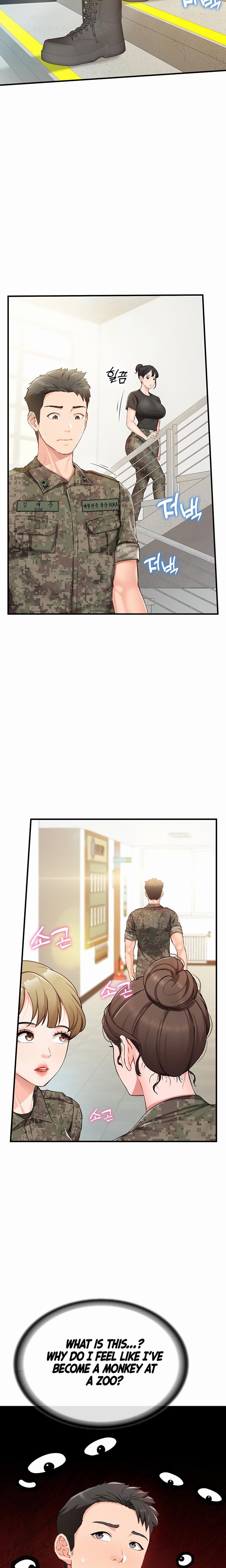 I'm the Only Man on the Military Base Uncensored, chapter 1, page 19 of 39