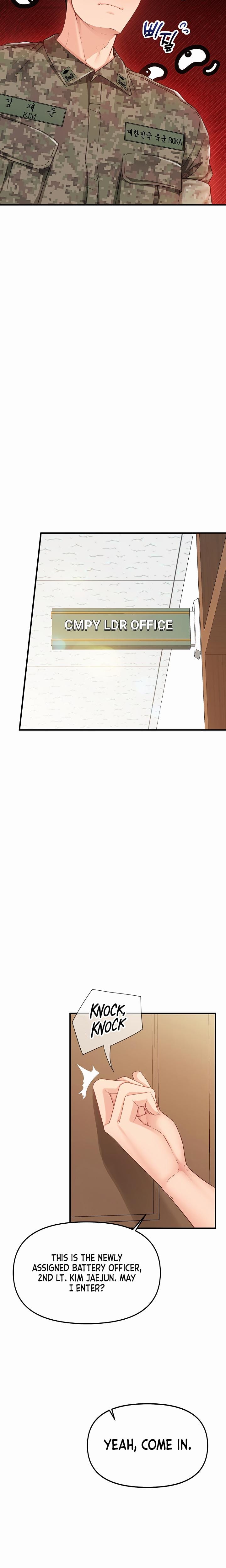 I'm the Only Man on the Military Base Uncensored, chapter 1, page 20 of 39