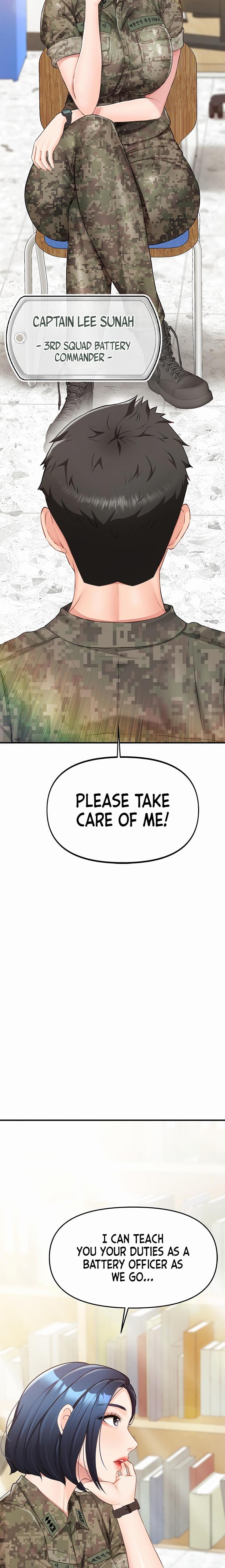 I'm the Only Man on the Military Base Uncensored, chapter 1, page 22 of 39