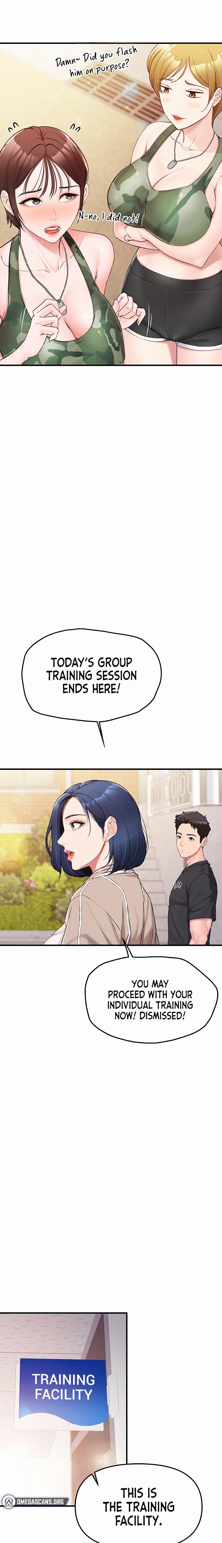 I'm the Only Man on the Military Base Uncensored, chapter 1, page 32 of 39
