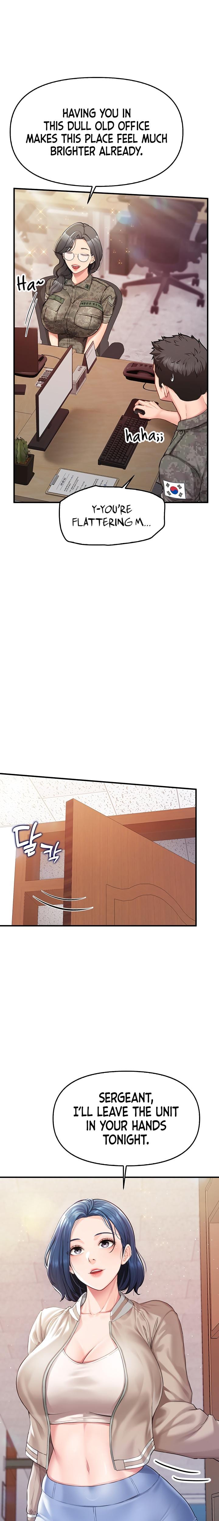 I'm the Only Man on the Military Base Uncensored, chapter 2, page 26 of 41
