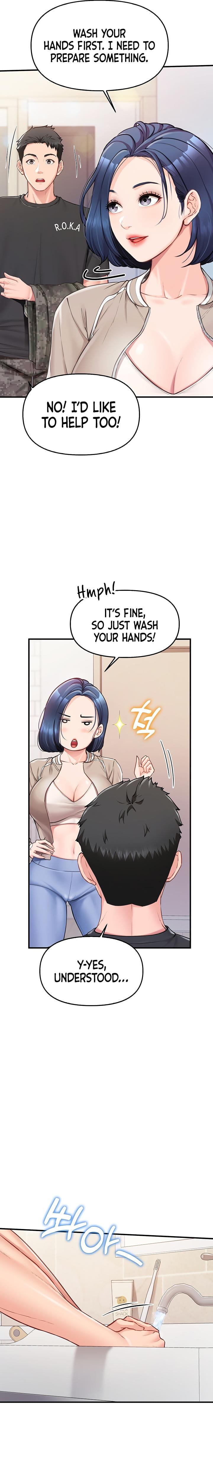 I'm the Only Man on the Military Base Uncensored, chapter 2, page 30 of 41