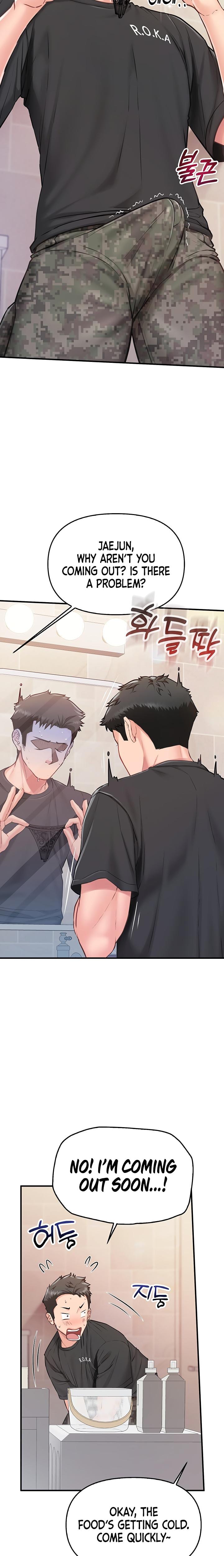 I'm the Only Man on the Military Base Uncensored, chapter 2, page 35 of 41