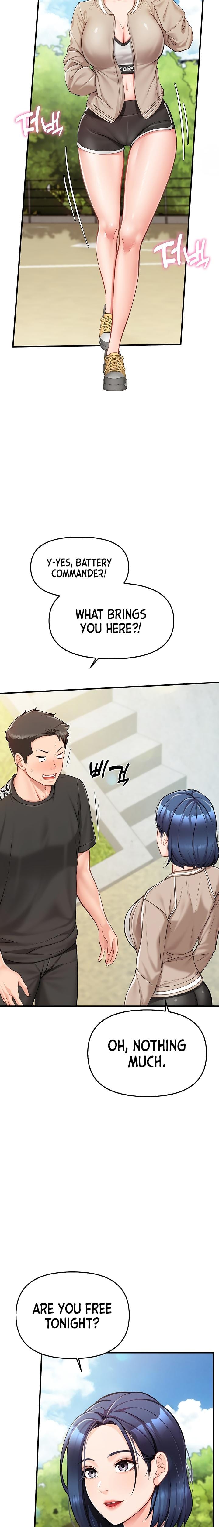 I'm the Only Man on the Military Base Uncensored, chapter 4, page 8 of 33
