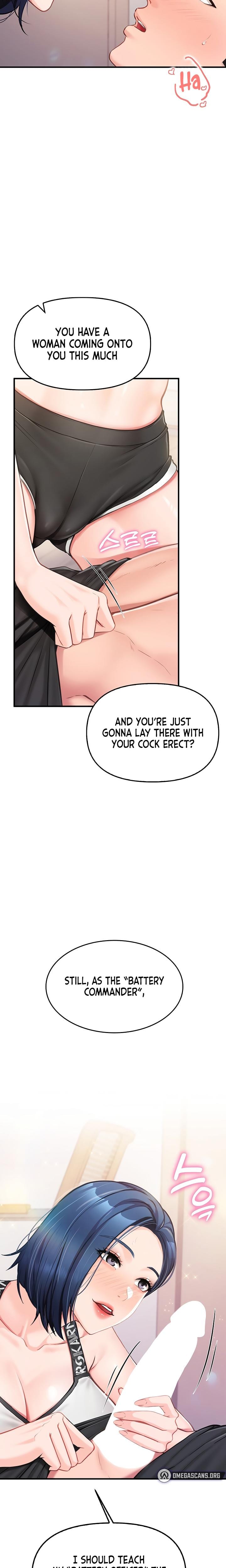 I'm the Only Man on the Military Base Uncensored, chapter 4, page 18 of 33