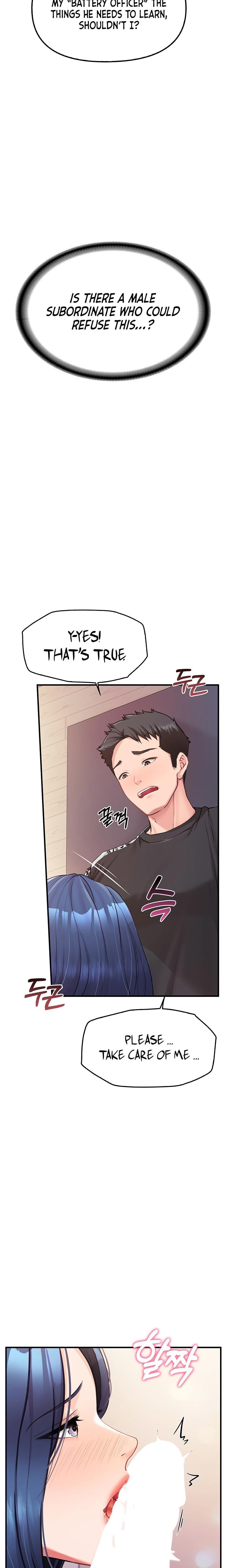 I'm the Only Man on the Military Base Uncensored, chapter 4, page 19 of 33