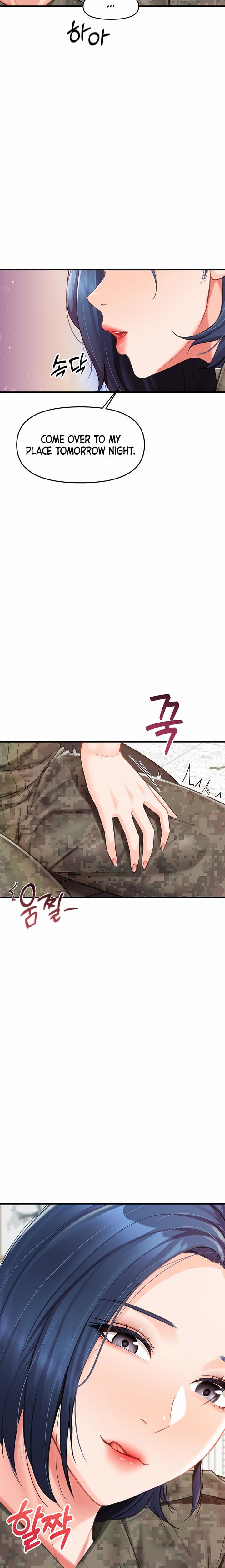 I'm the Only Man on the Military Base Uncensored, chapter 7, page 9 of 27
