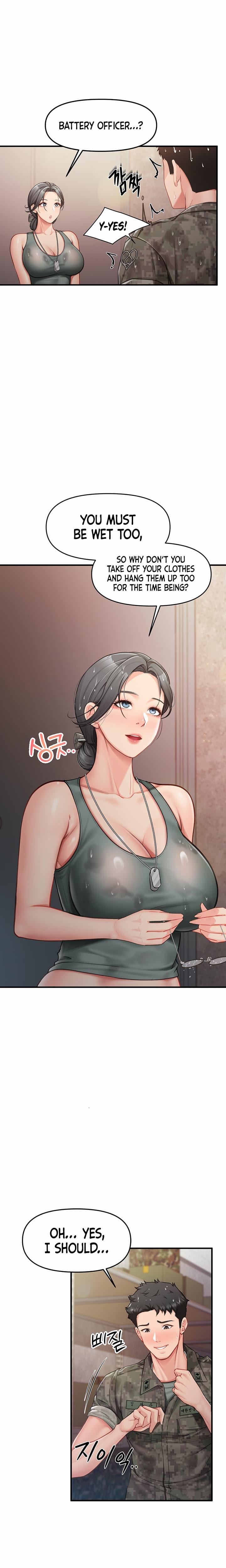 I'm the Only Man on the Military Base Uncensored, chapter 7, page 18 of 27