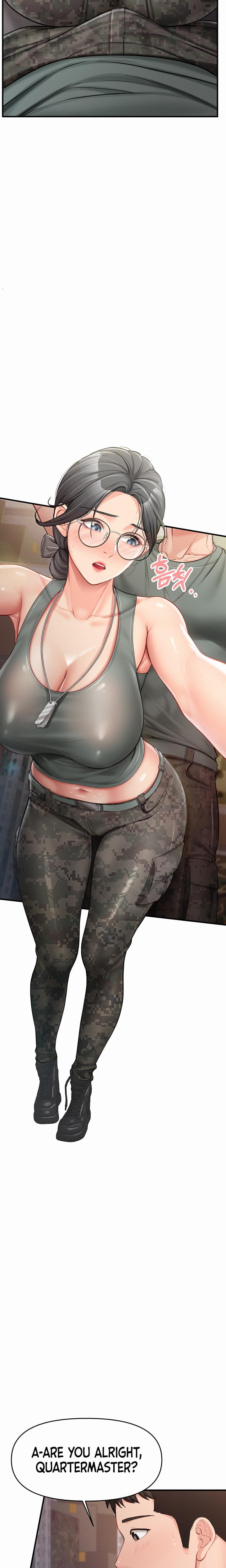 I'm the Only Man on the Military Base Uncensored, chapter 7, page 22 of 27
