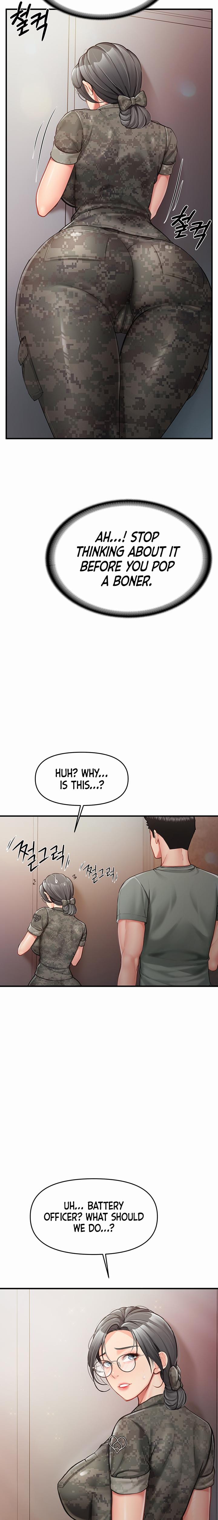 I'm the Only Man on the Military Base Uncensored, chapter 7, page 25 of 27