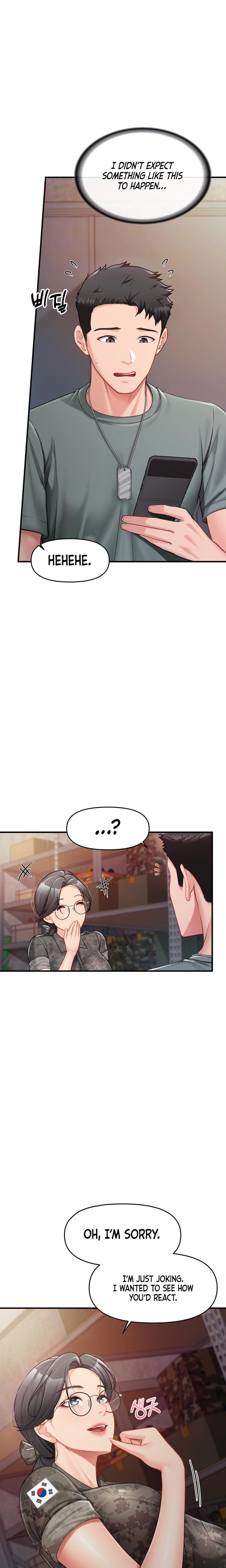 I'm the Only Man on the Military Base Uncensored, chapter 8, page 5 of 26