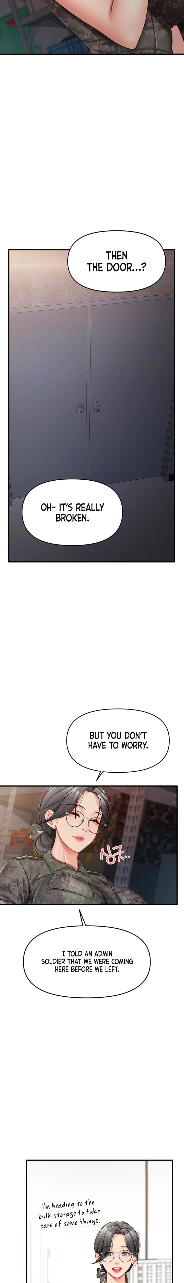 I'm the Only Man on the Military Base Uncensored, chapter 8, page 6 of 26