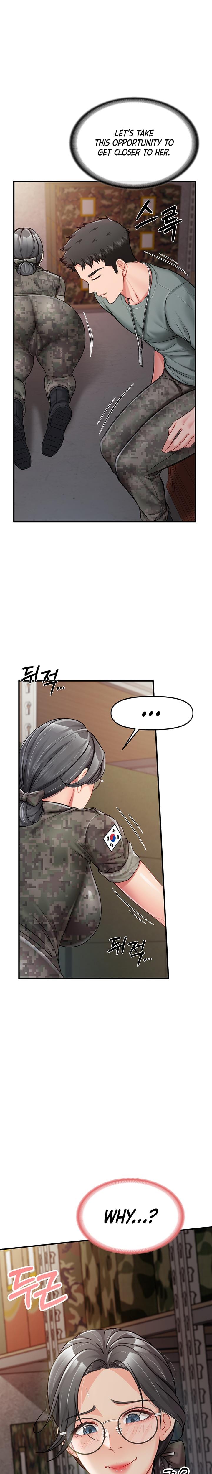 I'm the Only Man on the Military Base Uncensored, chapter 8, page 9 of 26