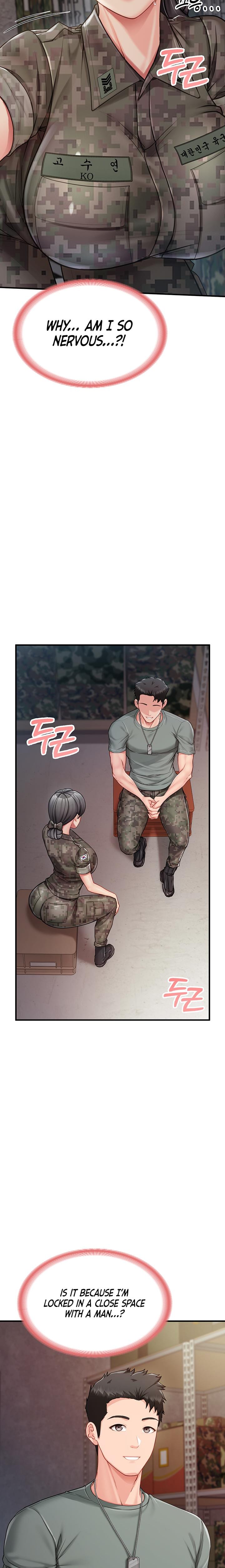 I'm the Only Man on the Military Base Uncensored, chapter 8, page 10 of 26