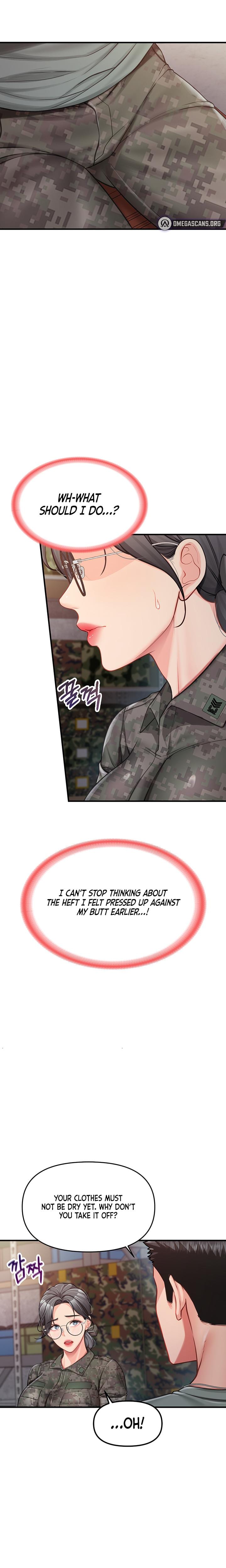 I'm the Only Man on the Military Base Uncensored, chapter 8, page 12 of 26