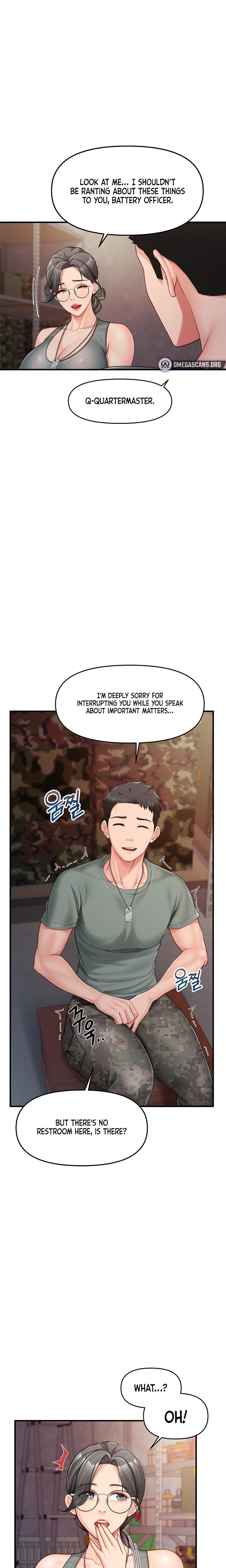 I'm the Only Man on the Military Base Uncensored, chapter 8, page 17 of 26