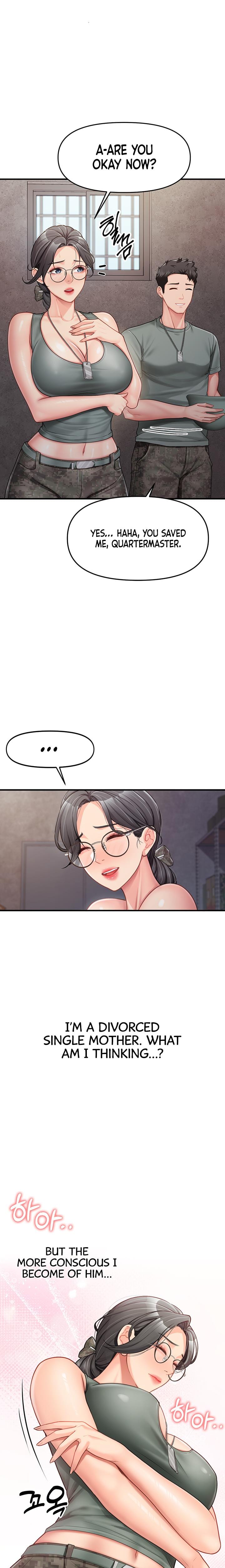 I'm the Only Man on the Military Base Uncensored, chapter 8, page 25 of 26
