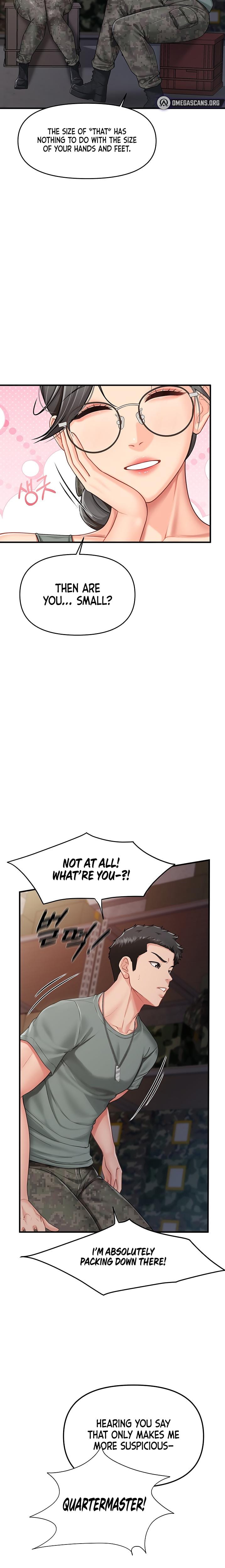 I'm the Only Man on the Military Base Uncensored, chapter 9, page 8 of 28