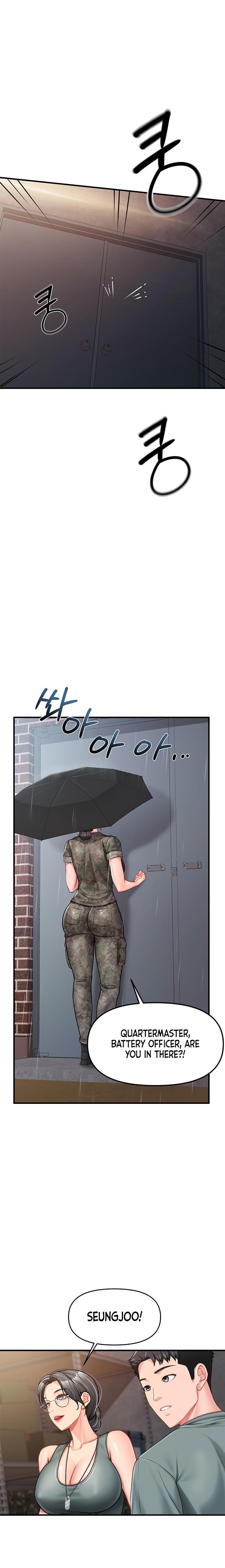 I'm the Only Man on the Military Base Uncensored, chapter 9, page 9 of 28