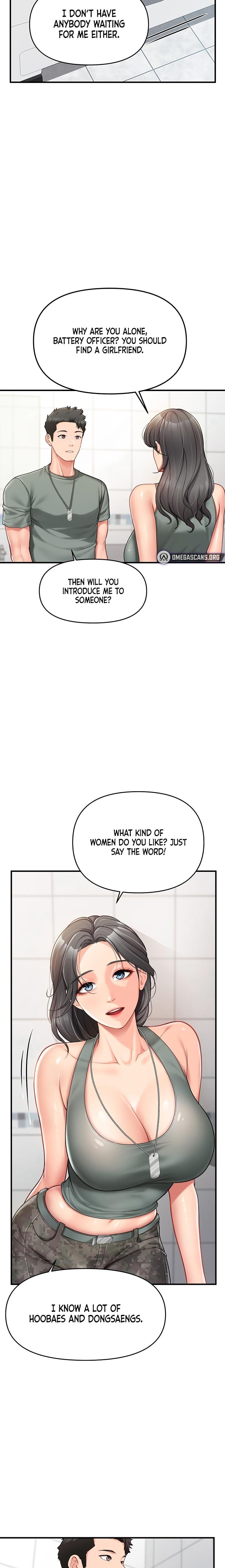 I'm the Only Man on the Military Base Uncensored, chapter 9, page 13 of 28