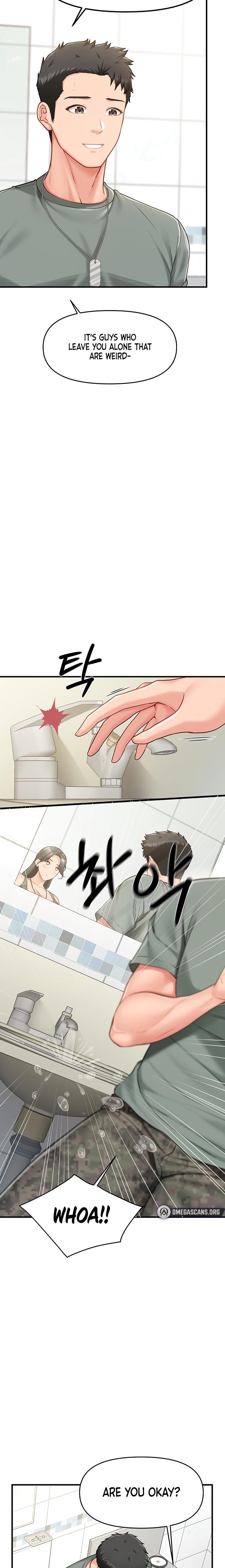 I'm the Only Man on the Military Base Uncensored, chapter 9, page 17 of 28
