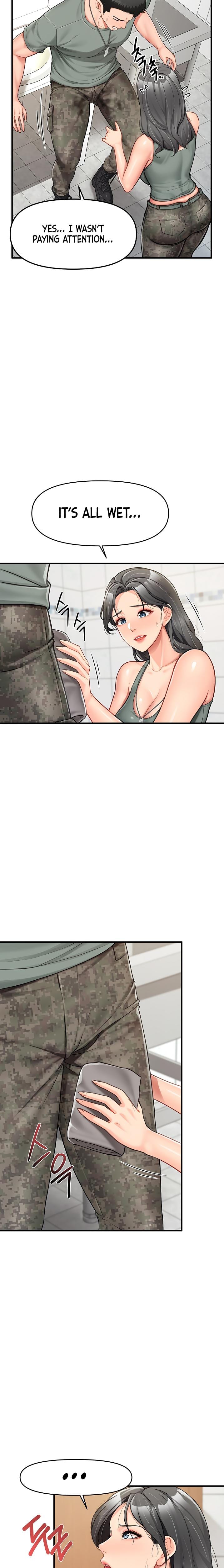 I'm the Only Man on the Military Base Uncensored, chapter 9, page 18 of 28
