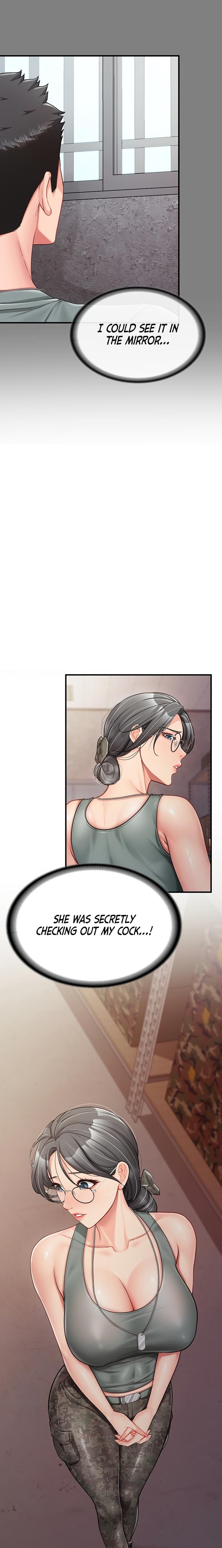 I'm the Only Man on the Military Base Uncensored, chapter 9, page 21 of 28