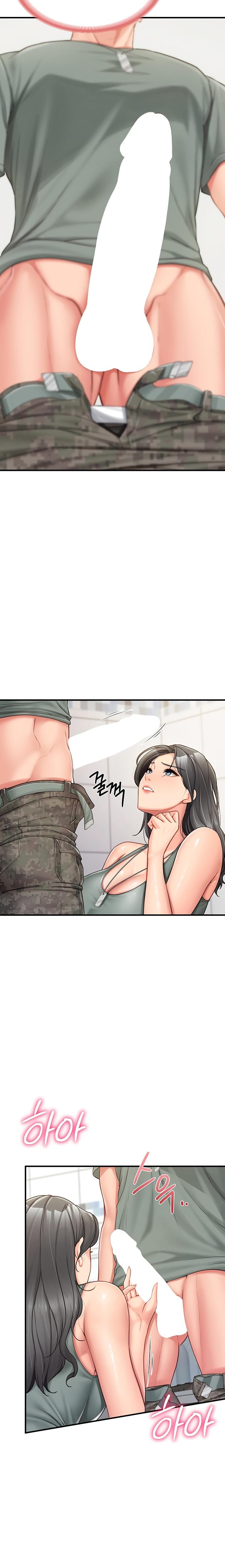 I'm the Only Man on the Military Base Uncensored, chapter 9, page 24 of 28