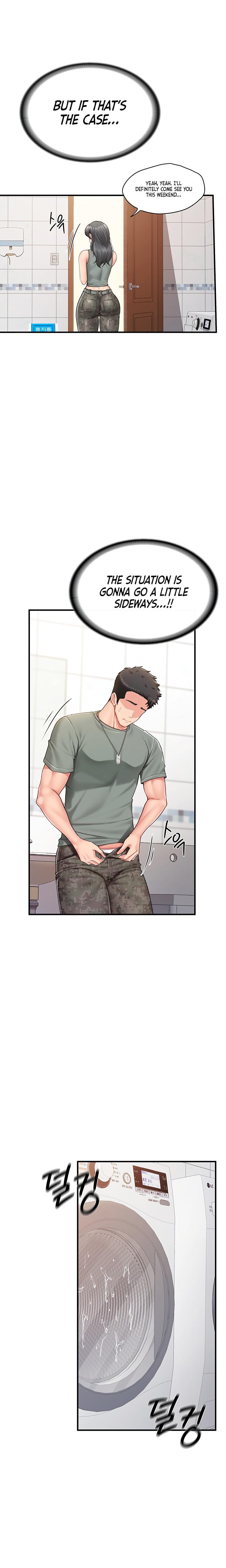 I'm the Only Man on the Military Base Uncensored, chapter 10, page 14 of 23