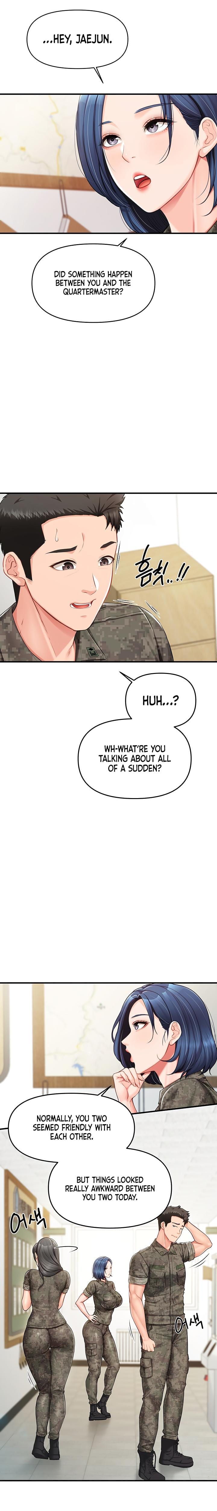 I'm the Only Man on the Military Base Uncensored, chapter 10, page 19 of 23