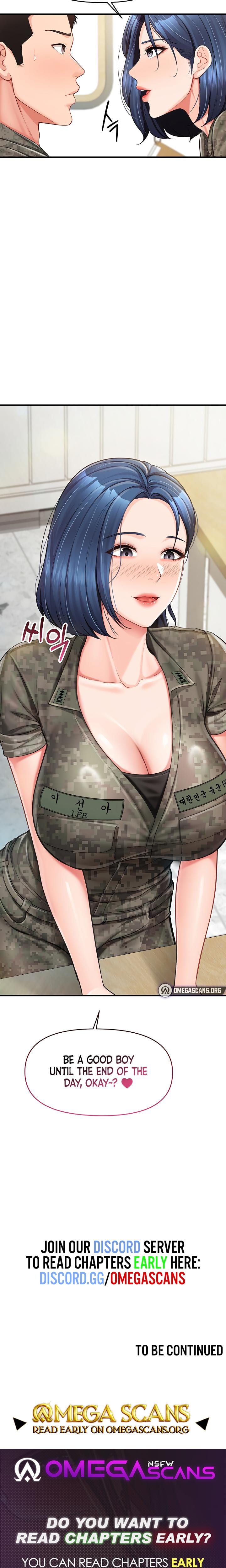 I'm the Only Man on the Military Base Uncensored, chapter 10, page 22 of 23
