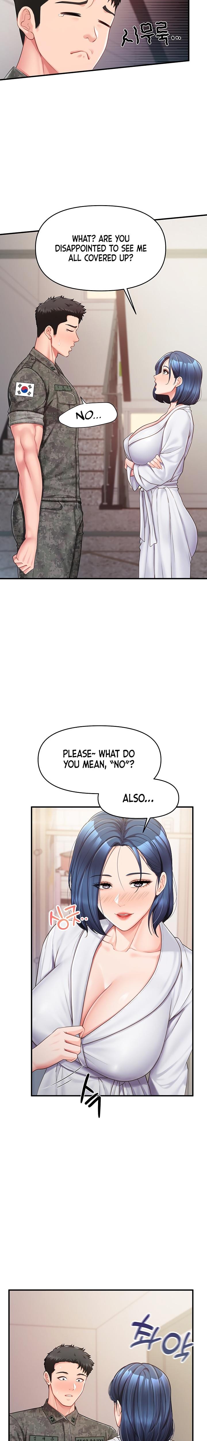 I'm the Only Man on the Military Base Uncensored, chapter 11, page 10 of 24