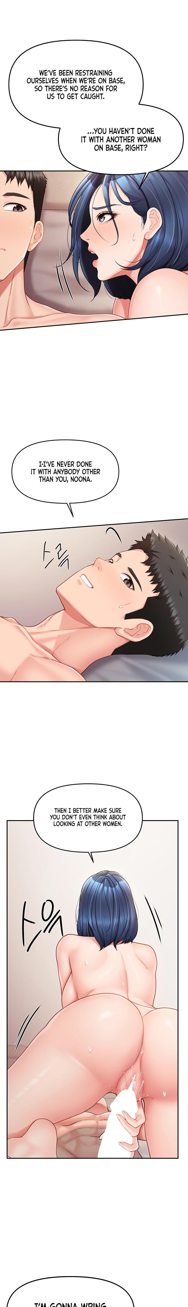 I'm the Only Man on the Military Base Uncensored, chapter 12, page 23 of 26