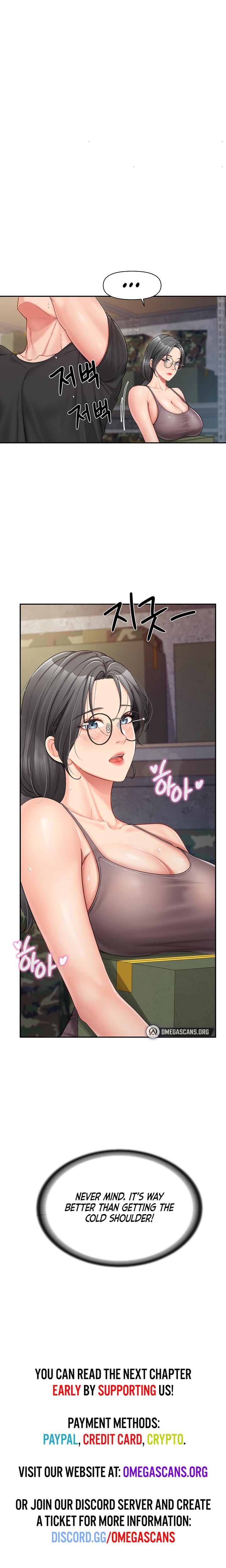 I'm the Only Man on the Military Base Uncensored, chapter 15, page 22 of 23
