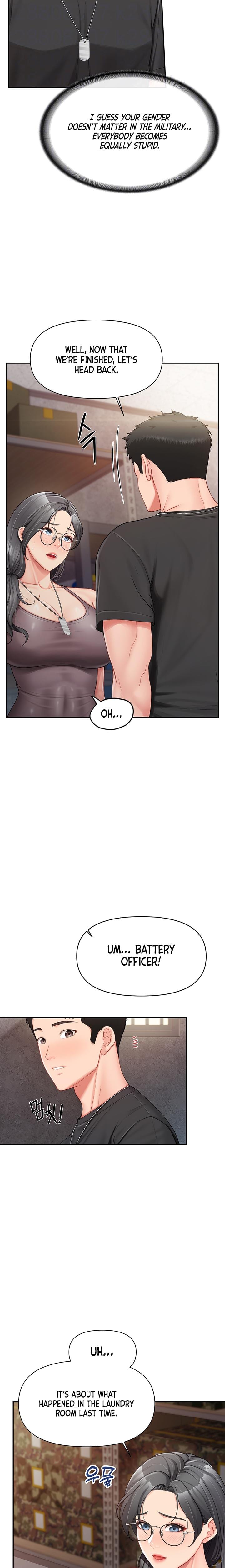 I'm the Only Man on the Military Base Uncensored, chapter 16, page 5 of 22