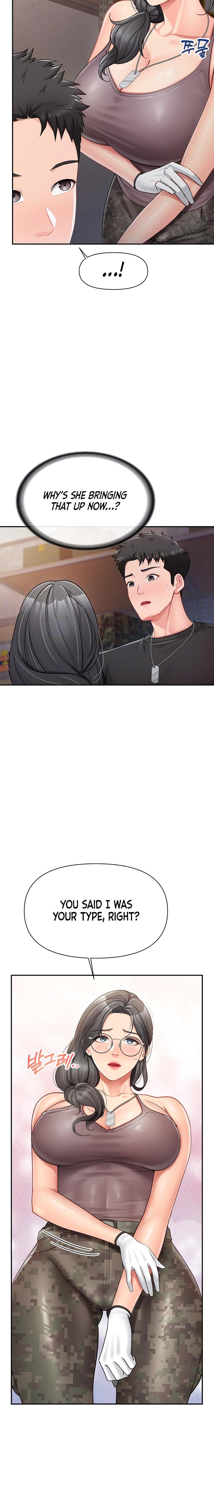 I'm the Only Man on the Military Base Uncensored, chapter 16, page 6 of 22