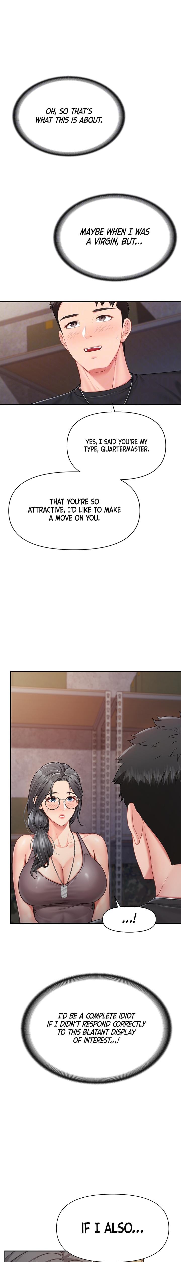 I'm the Only Man on the Military Base Uncensored, chapter 16, page 7 of 22