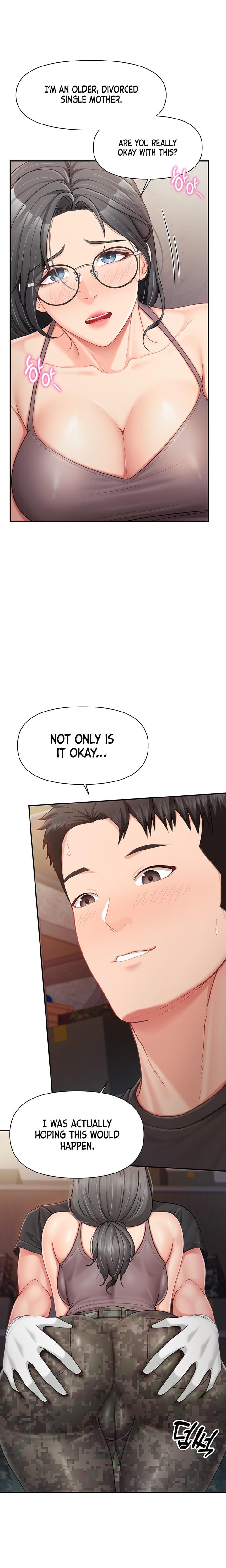 I'm the Only Man on the Military Base Uncensored, chapter 16, page 11 of 22