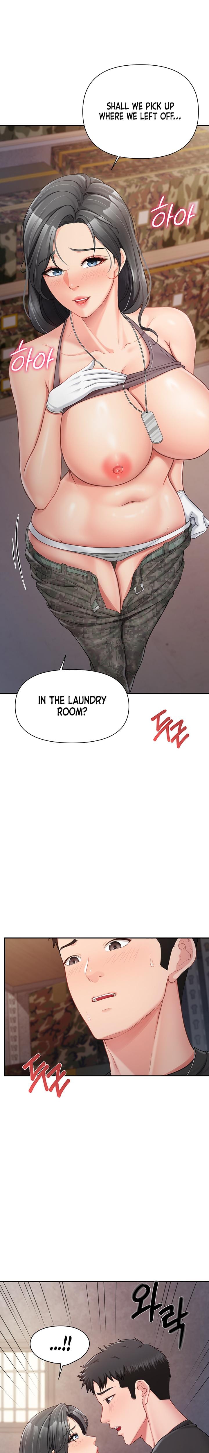 I'm the Only Man on the Military Base Uncensored, chapter 16, page 13 of 22