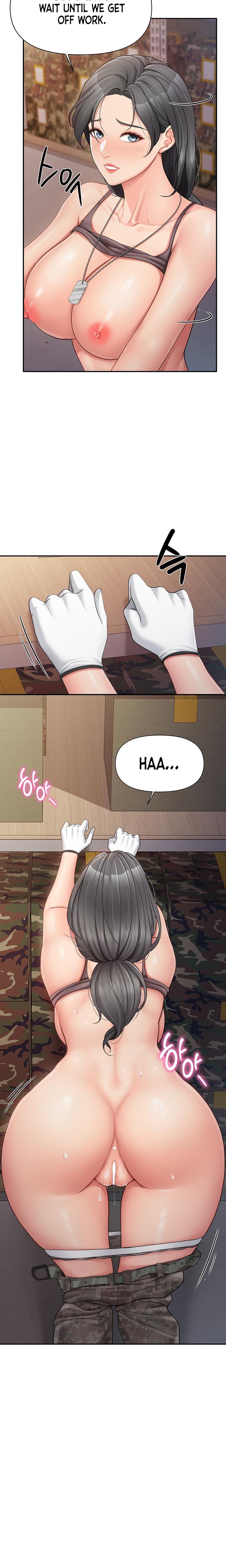 I'm the Only Man on the Military Base Uncensored, chapter 16, page 17 of 22