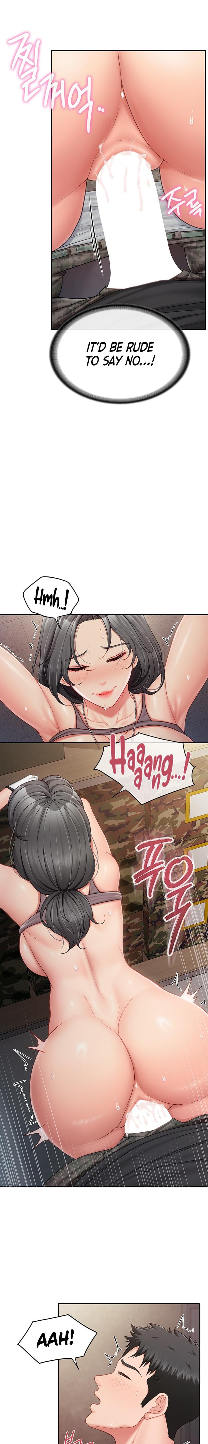 I'm the Only Man on the Military Base Uncensored, chapter 16, page 19 of 22