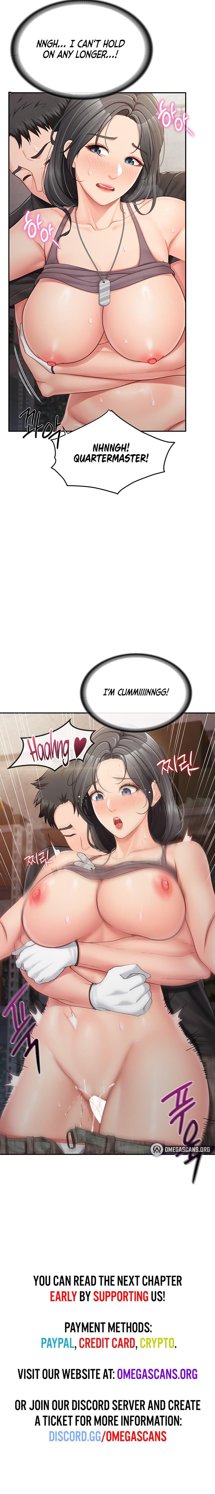 I'm the Only Man on the Military Base Uncensored, chapter 16, page 21 of 22