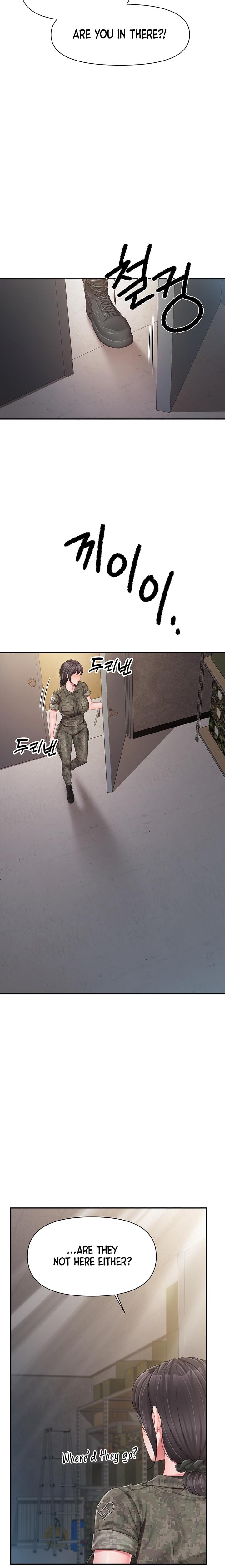 I'm the Only Man on the Military Base Uncensored, chapter 17, page 12 of 26