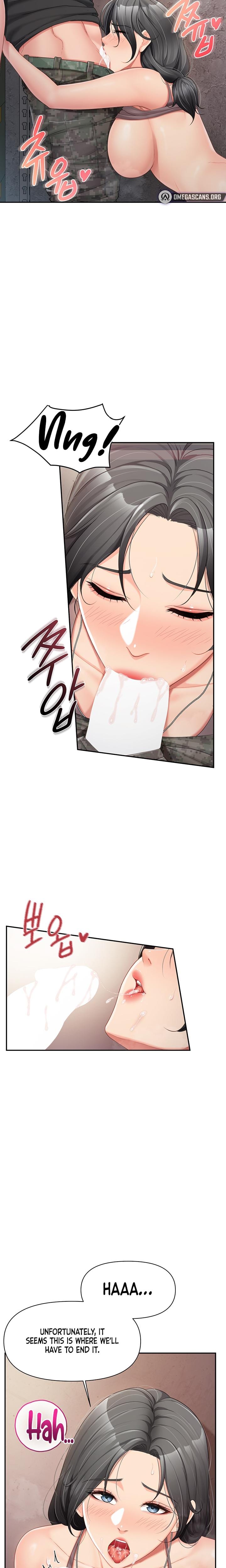I'm the Only Man on the Military Base Uncensored, chapter 17, page 14 of 26