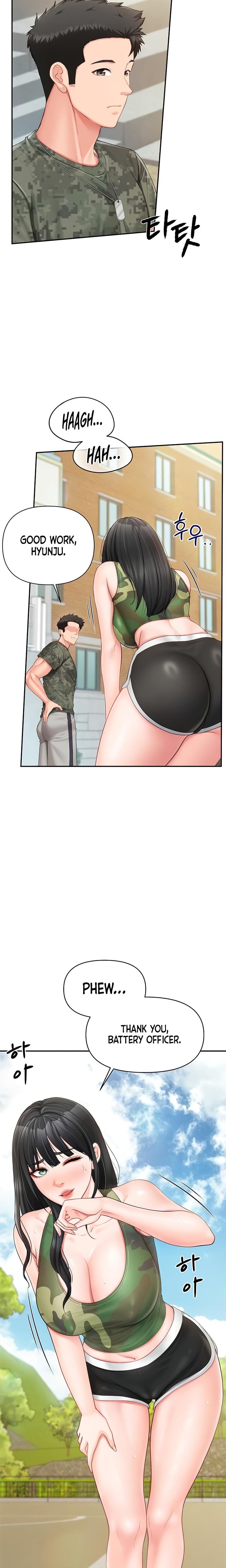 I'm the Only Man on the Military Base Uncensored, chapter 18, page 9 of 24