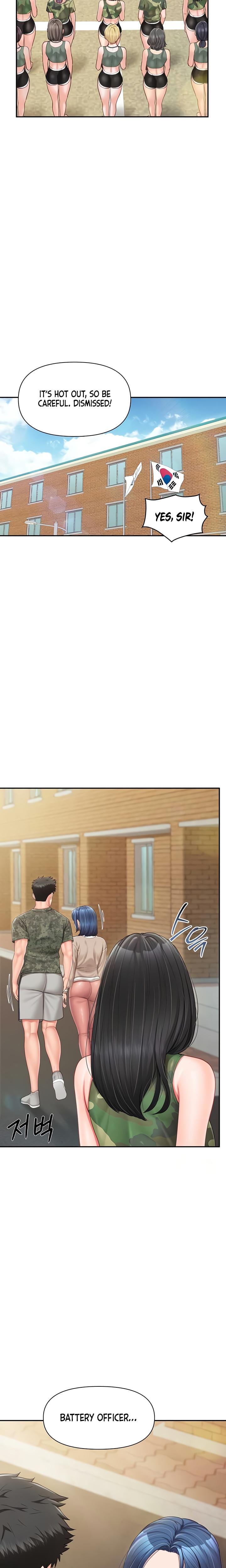 I'm the Only Man on the Military Base Uncensored, chapter 18, page 12 of 24