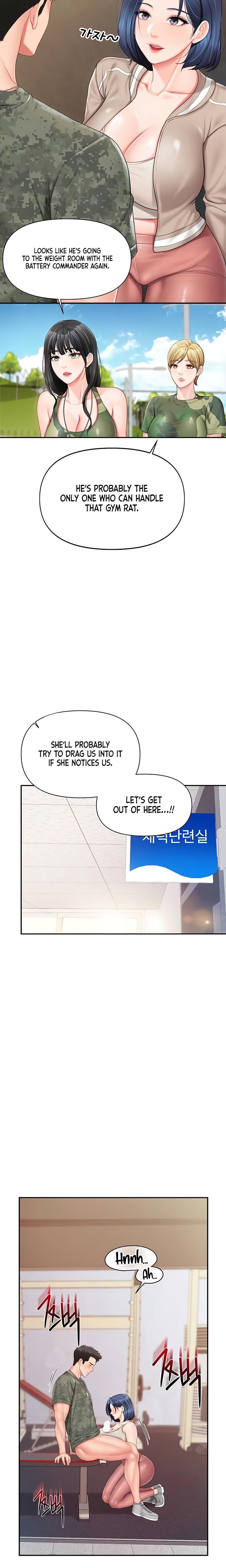 I'm the Only Man on the Military Base Uncensored, chapter 18, page 13 of 24