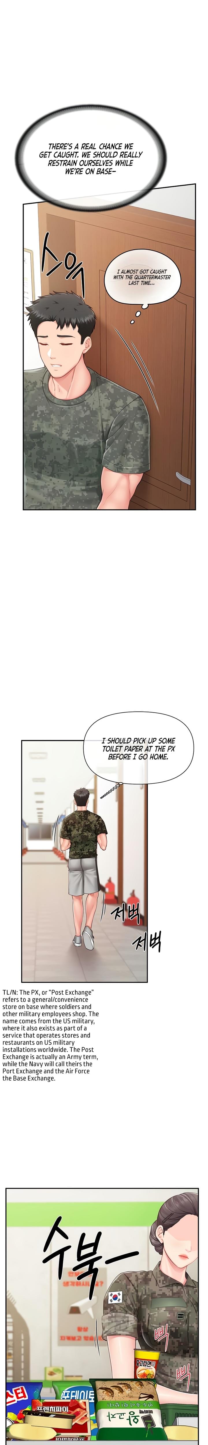 I'm the Only Man on the Military Base Uncensored, chapter 18, page 19 of 24