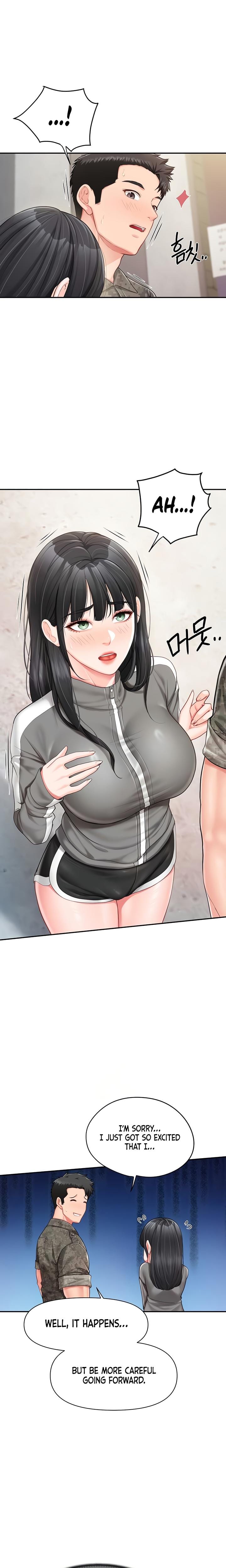 I'm the Only Man on the Military Base Uncensored, chapter 18, page 22 of 24