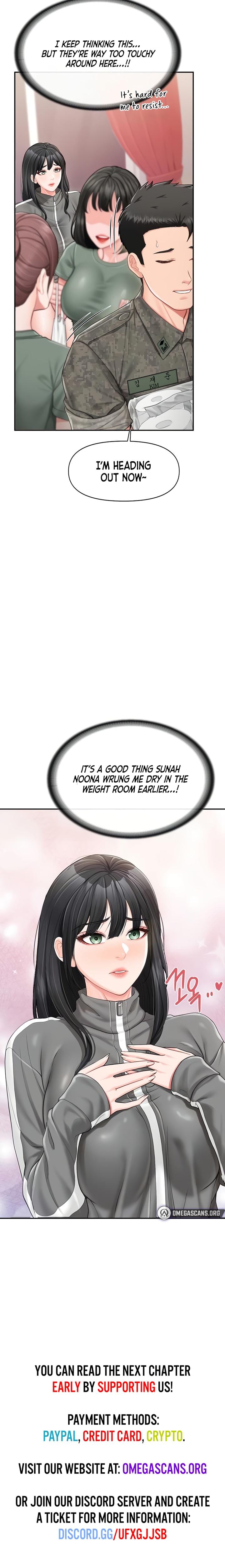 I'm the Only Man on the Military Base Uncensored, chapter 18, page 23 of 24